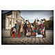 Complete Nativity scene set 150 cm 11-piece colored resin indoor/outdoor s2