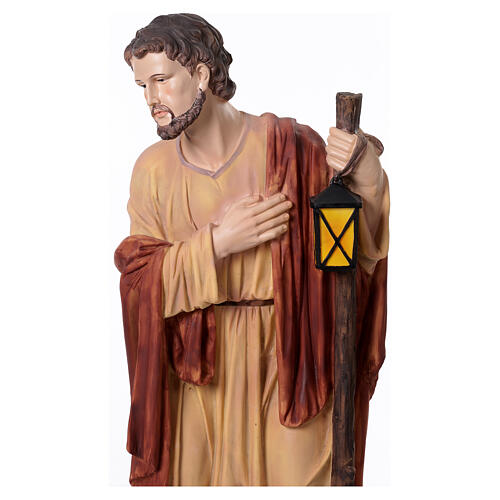 Nativité 3 pcs résine colorée crèche 100 cm 10