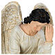 Kneeling Angel with Flower Garland 40 cm s2
