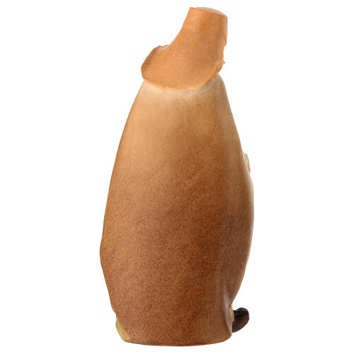 Hirte mit Schaf, Leonardo, farbig, für 12 cm Krippe – Grödnertal 4