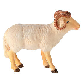 Colored Ram Statue, Nativity Leonardo Collection Val Gardena