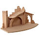 Leonardo Nativity stable in natural wood from Val Gardena s4