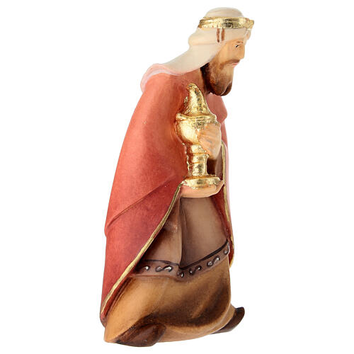 Heiliger König Melchior – Leonardo-Krippe, Grödnertal 2