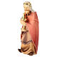 Melchior Magi Leonardo Line Nativity Scene 12 cm Colored Val Gardena Wood s3