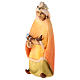 Moor Wise Man for Leonardo Nativity Scene, Val Gardena painted wood s2