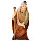Statua cammelliere linea Leonardo legno colorato presepe Val Gardena s1