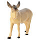 Statuette âne crèche Leonardo 12 cm bois coloré Val Gardena s2
