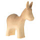 Coluored donkey figurine for Val Gardena Nativity Scene s3