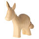 Figura de burro colorido para presépio Val Gardena s2