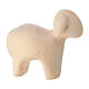 Modern style standing sheep for Val Gardena Nativity Scene, painted maple wood s3