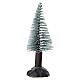 Sapin pour crèche 10 cm en bois et plastique s4