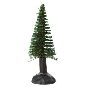 Abete per presepe 10 cm in legno e plastica