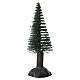 Abete per presepe 10 cm in legno e plastica s3