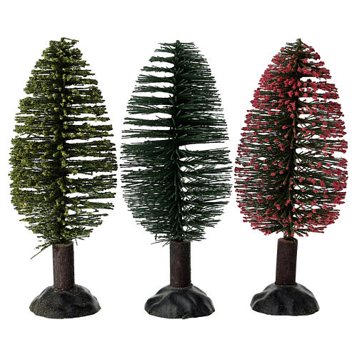 Arbre tronc en bois pour crèche 10 cm 2