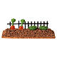 Orto pronto da raccogliere presepe 8-10 cm sughero 5x15 cm s1