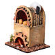 Cork bread oven with fire for 10-12 cm Nativity Scene s3