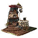 Pozzo in sughero con tettoia 15x10x15 cm presepe 8-10 cm s3