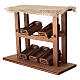 Banchi con tettoia mercato presepe 15 cm s3