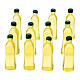 Bottiglia d'olio in plastica presepe da 10- 12 cm s2