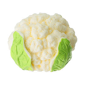 Blumenkohl aus Plastik – Miniaturlebensmittel für Krippe mit 10–12 cm Figuren-Serien