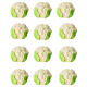 Blumenkohl aus Plastik – Miniaturlebensmittel für Krippe mit 10–12 cm Figuren-Serien s2