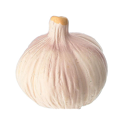 Knoblauch aus Plastik – Miniaturlebensmittel für Krippe mit 10–12 cm Figuren-Serien 1