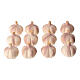Plastic garlic figurine for 10-12 cm nativity scenes s2