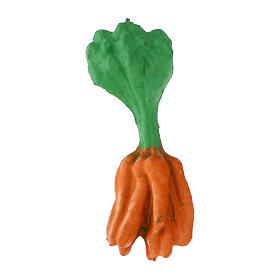 Manojo de zanahorias de plástico belén de 10-12 cm