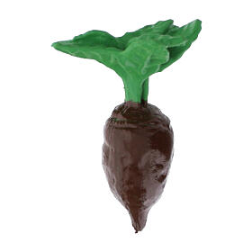 Plastic radish for Nativity Scene of 10-12 cm