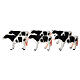 Plastic Cow Figurine for Nativity Scene 10-12 cm s2