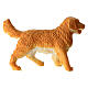 Golden retriever statuina plastica presepe 10-12 cm s4