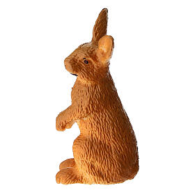 Plastic rabbit for 10-12 cm Nativity Scene