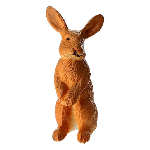 Conejo de plástico belén 10-12 cm 3