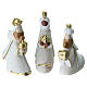 Presepe stilizzato completo in plastica 10 pz presepe 8 cm s3