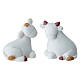 Presepe stilizzato completo in plastica 10 pz presepe 8 cm s5