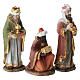 Three Wise Men for 8 cm plastic Nativity Scene s2