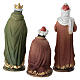 Plastic Three Wise Men for Nativity Scene, 8 cm s3