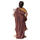 Statuetta pastore con pecorella in braccio presepe 8 cm resina s4