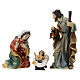 Nativity Scene, set of 24 statues, resin, 9 cm s2