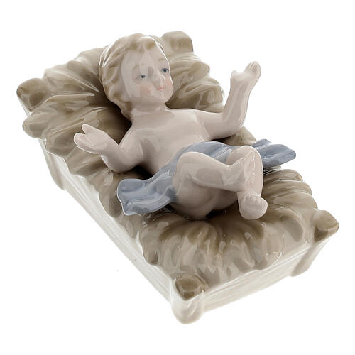 Zestaw Scena Narodzin, kolorowa porcelana, 9 części, wys. 20 cm 3