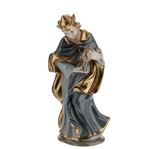 Zestaw Scena Narodzin, kolorowa porcelana, 9 części, wys. 20 cm 7