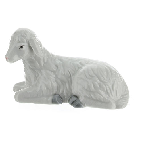 Zestaw Scena Narodzin, kolorowa porcelana, 9 części, wys. 20 cm 11