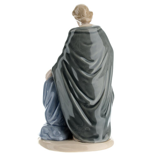 Estatua Natividad porcelana coloreada Navel 10x5x5 cm 4