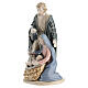 Statua Natività porcellana colorata Navel 10x5x5 cm s2