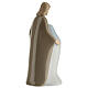 Holy Family stylized colored porcelain h 20 cm s5