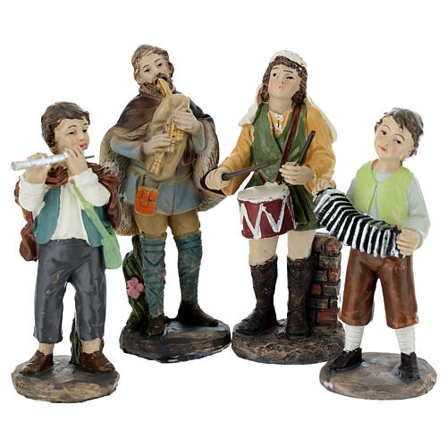 Set mit 10 Krippenfiguren – 10 cm, Resin 3