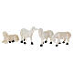 Set of shepherd with sheeps and pigs for Nativity Scene s3