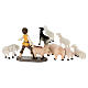 Set of shepherd with sheeps and pigs for Nativity Scene s5