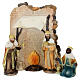 Set presepe capanne resina s3