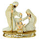 Holy Family with woven pattern, resin s1